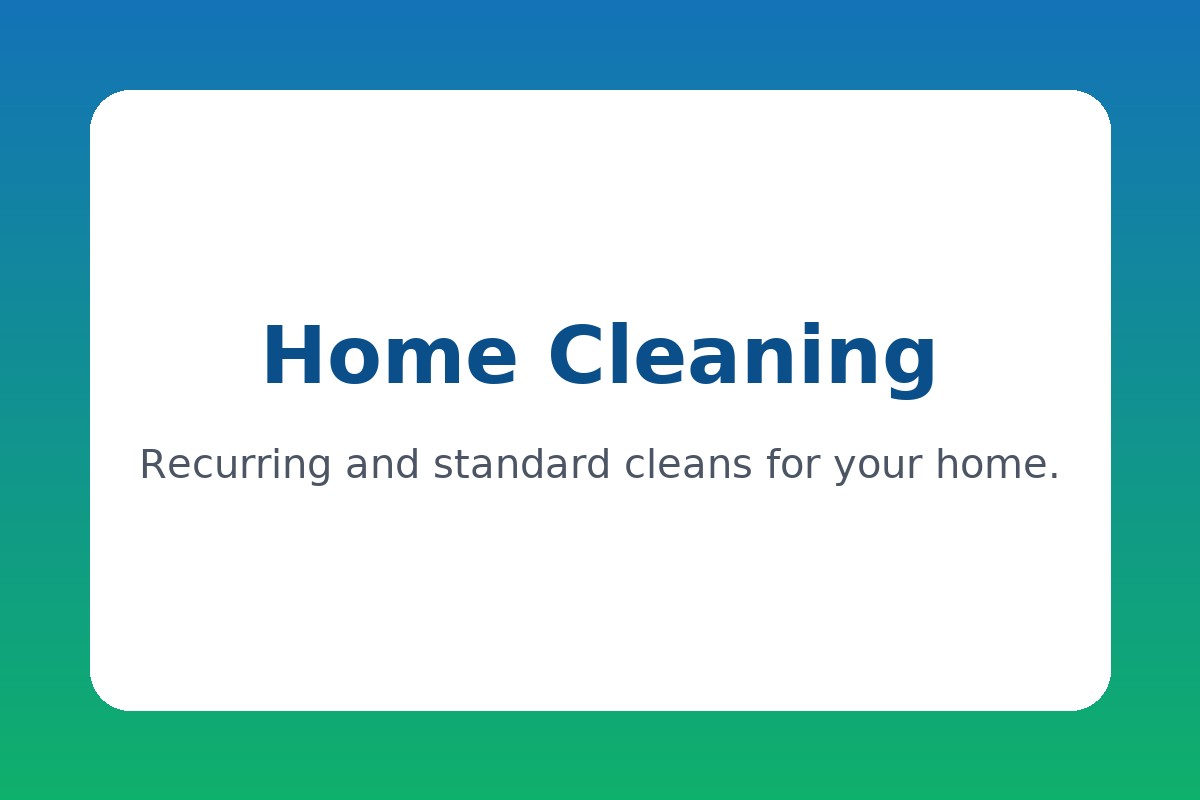 Cleaner working in a living room